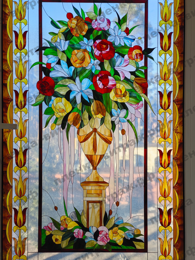 ВИТРАЖНАЯ ПЛЕНКА FL-46