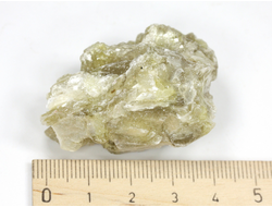 Мусковит, необработанный "дикий" образец, Бразилия (41*30*23 мм, 33 г) №36377