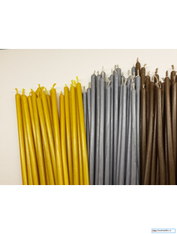 Свеча серебряная №120 (40 минут горения).