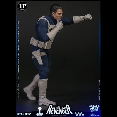 Каратель (The Punisher Arcade 1993) - КОЛЛЕКЦИОННАЯ ФИГУРКА 1/12 THE REVENGER ARCADE VIDEO GAMES SERIES (EKS06) - EKUAZ STUDIO