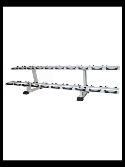 Подставка гантельная 2-х ярусная на 12 пар AV602/80