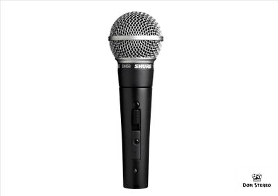 SHURE SM58S динамический кардиоидный вокальный микрофон (с выключателем)