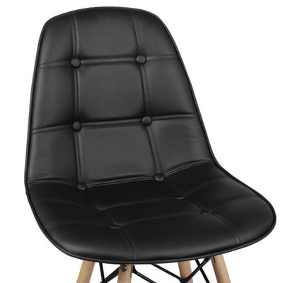 Дизайнерский стул «Квадро», WX-301 (черный)