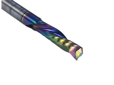 Фреза чистовая компрессионная спиральная 6x22 s6x60 Z1+1 HM