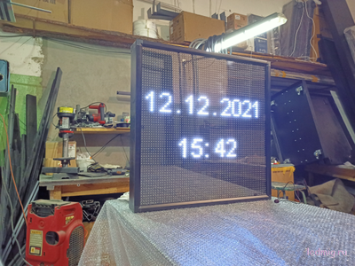 Бегущая строка 69*69см