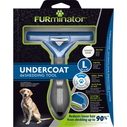Фурминатор FURminator L для крупных собак c короткой шерстью