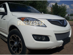 Защита радиатора Great Wall Hover H5 2011- chrome низ