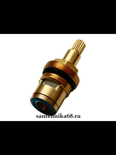 Кран-букса для смесителя керамическая 1/2" 90 гр. IDDIS Cr-AB24 Z20 20 шлицов
