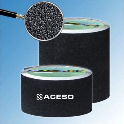 Антискользящая лента  Лента против скольжения средней зернистости с самоклеящейся поверхностью