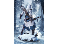 ПРЕДЗАКАЗ - Коннор Кенуэй (Assassin's Creed 3)  - Коллекционная СТАТУЯ 1/8 Assassin’s Creed Animus Connor Kenway (PA050AC) - PureArts ?ЦЕНА: 21500 РУБ.?