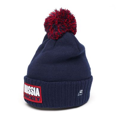 Шапка РОССИЯ синяя 11394