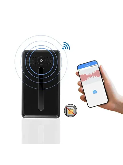 DE/AR2 Wi-Fi аудио диктофон + и с внешним микрофоном, встроенный регистратор, доступ с мобильного (CamSC Pro), Непрерывная запись - режим - 37,5 часов. Режим А - 78 дней, Режим В до 125 дней.