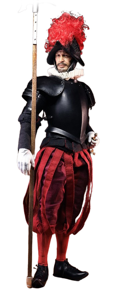 Капитан швейцарской гвардии (медная версия) - Коллекционная ФИГУРКА 1/6 scale SERIES OF EMPIRES - PONTIFICAL SWISS CAPTAIN (EXCLUSIVE CUPRONICKEL VERSION) (SE129) - COOMODEL