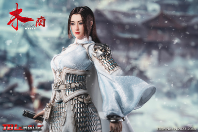 Китайская воительница Мулан (в белом) - КОЛЛЕКЦИОННАЯ ФИГУРКА 1/6 MULAN - White (PL2023-204B) - TBLeague
