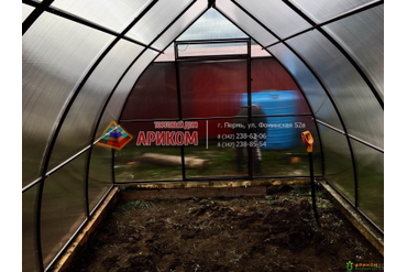 Теплицы и сотовый поликарбонат в Перми от Ариком