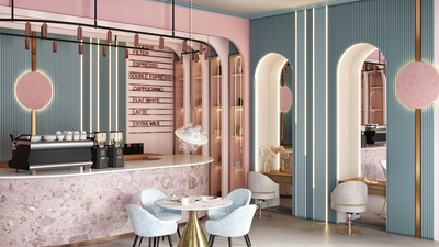 Гипсовая панель ILLUSION + LED артикул M-0091