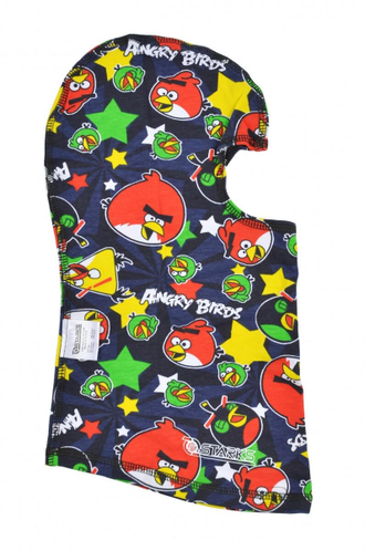 Подшлемник детский STARKS Lights Kids Angry Birds хлопок, цвет Разноцветный фото