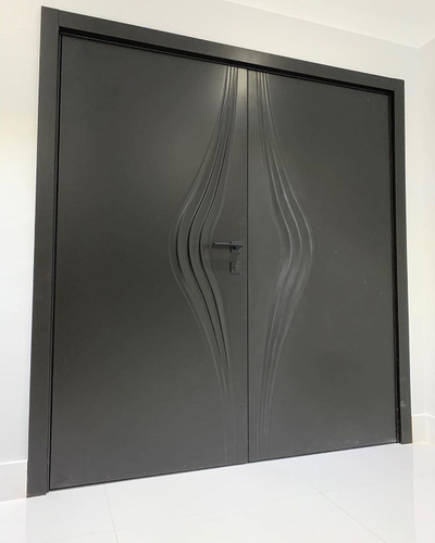 PORTE RICHI (Беларусь). АРБАТ, МОДЕЛЬ ЛЧ12 (Л11), ЭМАЛЬ БЕЛАЯ. ПОЛОТНО ГЛУХОЕ с 3D ФРЕЗЕРОВКОЙ