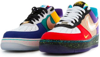 Nike Air Force 1 07 LV8 ‘What The LA’ (Разноцветные)