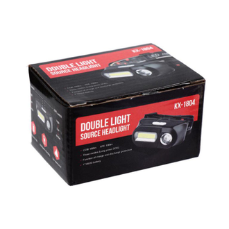 Налобный светодиодный фонарь Double Light KX-1804 оптом