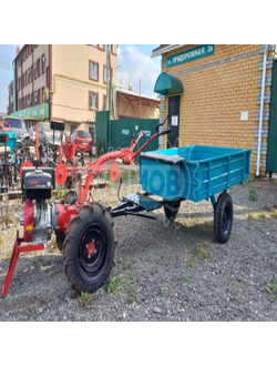 Тележка мотоблока ТМ-650  МАКС (1700*1180*275)вес-130кг (гр.650кг) 5.00-10 КИТАЙ  ВСЕ БОРТА ОТКИДН/Ч