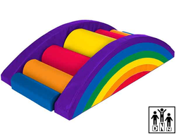 Мягкая модульная Горка «Радуга»