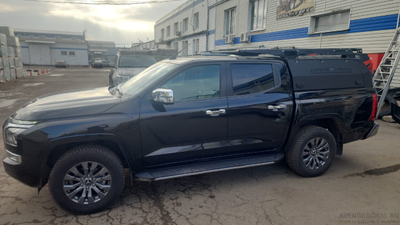 Кунг экспедиционный трехдверный V поколения алюминиевый - Mitsubishi L200 6е поколение (с 2024г.)