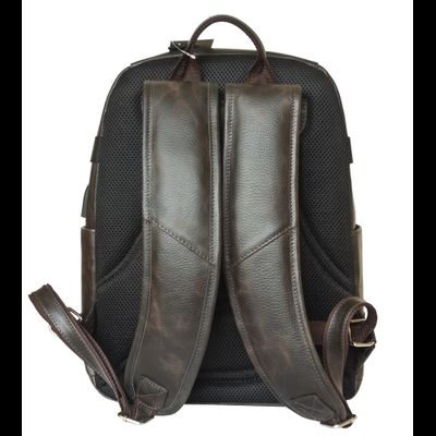 Кожаный рюкзак Falcone brown (арт. 3074-04)