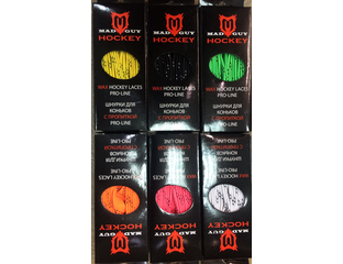 АКСЕССУАРЫ и СУМКИ хоккейные - шнурки для хоккейных коньков Mad Guy ...
