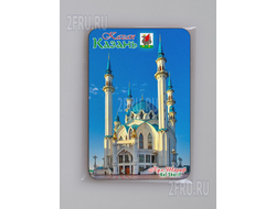 Магнит на холодильник 8х6 см. с символикой Казани - Мечеть Кул-Шариф