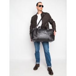 Кожаная дорожная сумка Fidenza Premium anthracite (арт. 
4036-51)