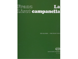 Liszt, Franz La campanella für Klavier