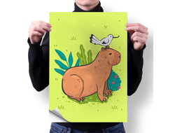 Плакат Капибара, Kapibara-san №7