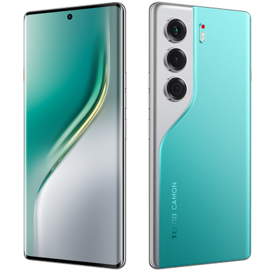 6.78" Смартфон Tecno CAMON 40 Pro 5G 8\256 ГБ зеленый