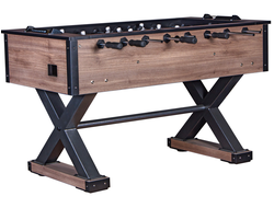 Настольный футбол (кикер) «Tournament Pro» (146 x 78 x 90 см, мореный дуб)