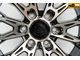 Комплект дисков R18 8,5J ET+20 6*139,7 Showy EVO Черный с полированными лучами (R611)