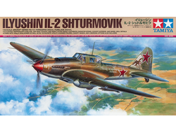 Сборная модель: (Tamiya 61113) Советский штурмовик ИЛ-2