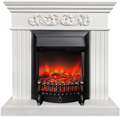 Электрокамин Кари WT с очагом Fobos