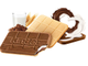 Шоколадно-молочное печенье Kinder Cards Mini 25.6гр (30 шт)