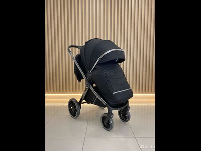 Детская коляска 3 в 1 Luxmom 888X Черный