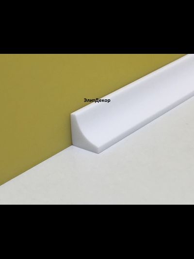 Акриловый плинтус бордюр на ванну Суперплинтус- СП16 (12х12х1800)