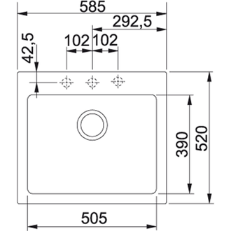 Мойка Franke Maris MRG 610-58