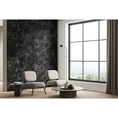 MarbleSystem, 60х120 см, керамогранит, Бреча Белый Лаппато R9 Ректификат, K948085LPR