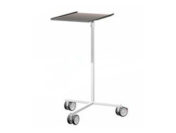 Столик для операционной сестры AR-A51, с регулировкой по высоте, верх из нержавеющей стали