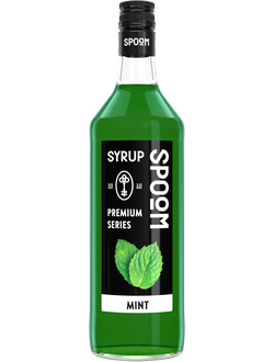 Сироп Spoom Мята, 1 л (для кофе, чая, коктейлей и десертов)