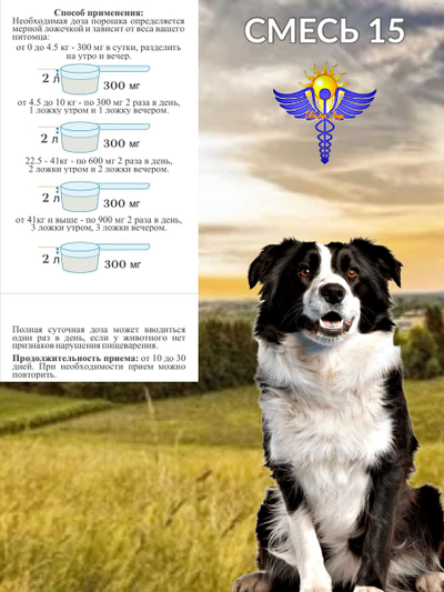 Кормовая добавка к пище для непродуктивных животных на основе пантов северного оленя PAN-DOG, Смесь