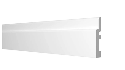 Напольный плинтус Decor-Dizayn DD703, для покраски, влагостойкий, ударопрочный, 2 метра