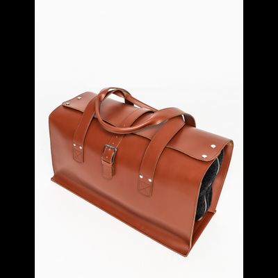 Кожаная дорожная сумка Gavardo Premium red (арт. 
4043-53)