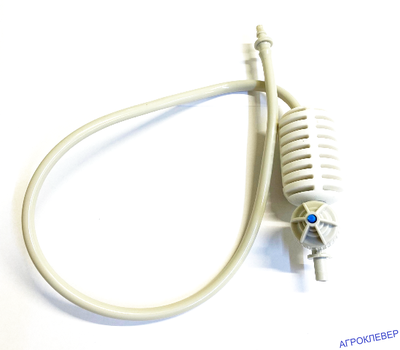 Подвес для микродождевателя / фоггера (6мм Н), с клапаном "антикапля", 50 см (белый)