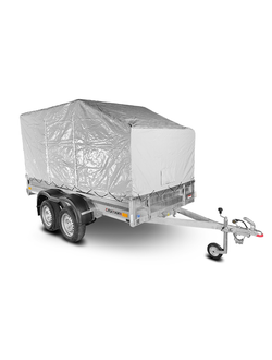 Прицеп «Спутник» (3200x1440x330) двухосный, оцинкованная рама, с силовым подрамником